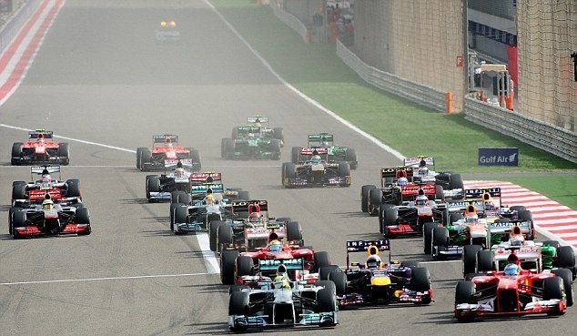 Μπαχρέιν: Τα κλικ της νίκης του Φέτελ και του «διπλού» βάθρου της Λότους (photos)