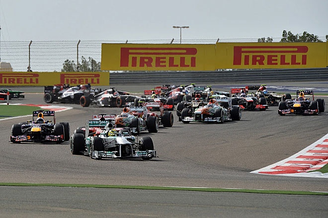 Μπαχρέιν: Τα κλικ της νίκης του Φέτελ και του «διπλού» βάθρου της Λότους (photos)