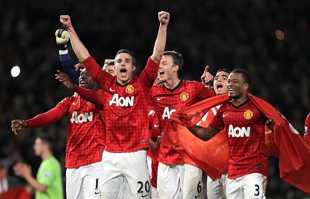 Μάντσεστερ Γιουνάιτεντ: Οι πανηγυρισμοί για τον τίτλο (photos+videos)