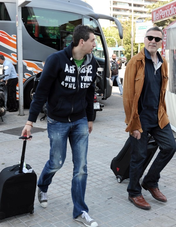 Ο Παναθηναϊκός στην Βαρκελώνη (photos+videos)