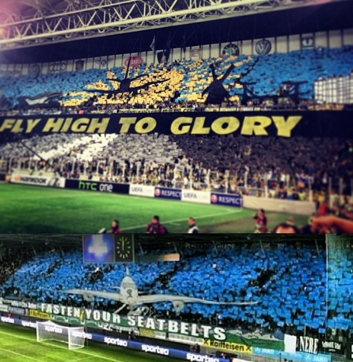 Φενέρμπαχτσε: Τα κορεό του… τελικού του Γιουρόπα Λιγκ (photos)