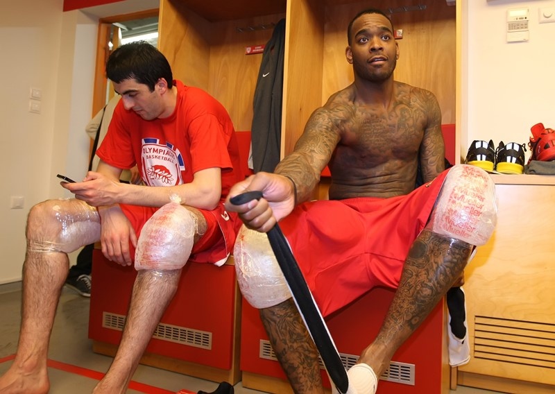 Ολυμπιακός: Οι εικόνες από τα αποδυτήρια (photos)