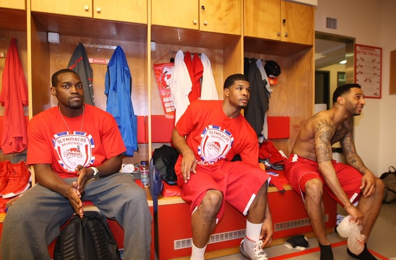 Ολυμπιακός: Οι εικόνες από τα αποδυτήρια (photos)
