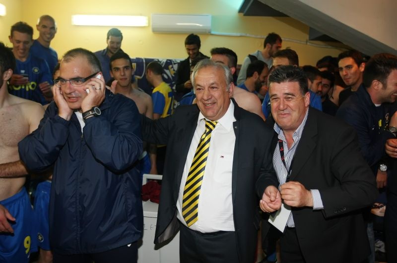 Αστέρας Τρίπολης: Κλικ από το γλέντι στα αποδυτήρια