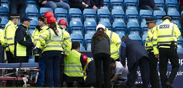 Σκωτία: Οπαδός έπαθε καρδιακή προσβολή (photos)