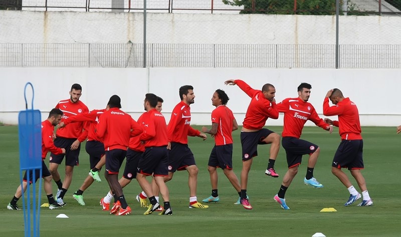Ολυμπιακός: Με Μίτσελ η προπόνηση (photos+videos)