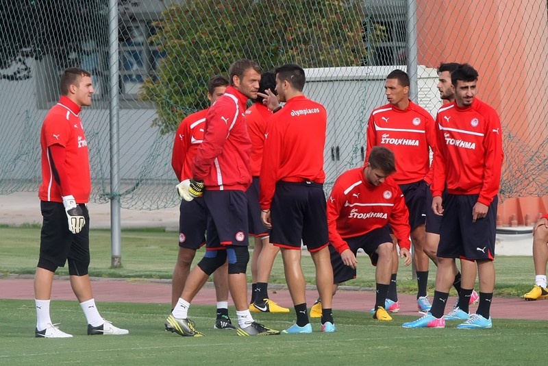 Ολυμπιακός: Με Μίτσελ η προπόνηση (photos+videos)