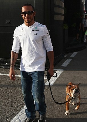 Μερσέντες: Το… σκυλάκι του Χάμιλτον (photos)