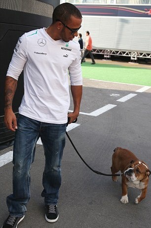 Μερσέντες: Το… σκυλάκι του Χάμιλτον (photos)