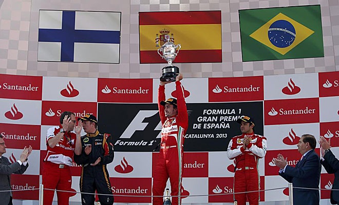 Φόρμουλα 1: Τα κλικ της νίκης του Αλόνσο στην Ισπανία (photos)