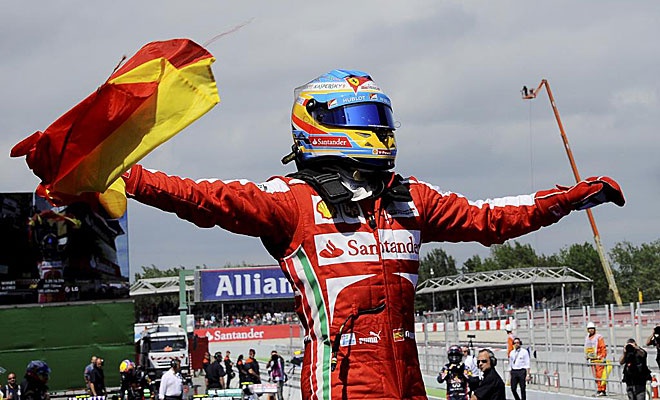 Φόρμουλα 1: Τα κλικ της νίκης του Αλόνσο στην Ισπανία (photos)