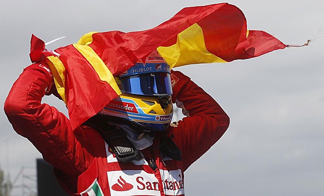 Φόρμουλα 1: Τα κλικ της νίκης του Αλόνσο στην Ισπανία (photos)