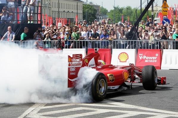 Φεράρι: Εντυπωσίασε στην Πολωνία ο Μάσα (photos+video)