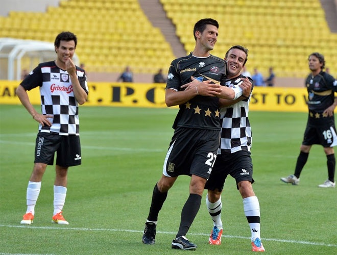 Φόρμουλα 1: Ποδοσφαιρικός αγώνας με Αλόνσο, Μάσα και… Τζόκοβιτς στο Μονακό (photos)