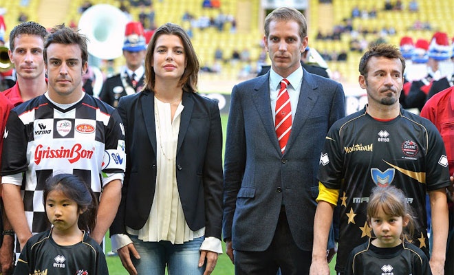 Φόρμουλα 1: Ποδοσφαιρικός αγώνας με Αλόνσο, Μάσα και… Τζόκοβιτς στο Μονακό (photos)