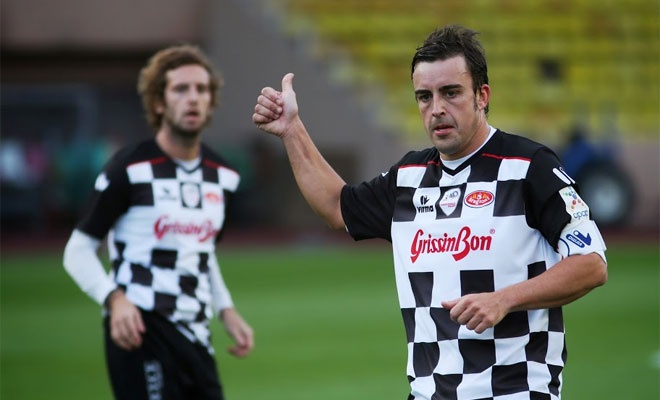 Φόρμουλα 1: Ποδοσφαιρικός αγώνας με Αλόνσο, Μάσα και… Τζόκοβιτς στο Μονακό (photos)