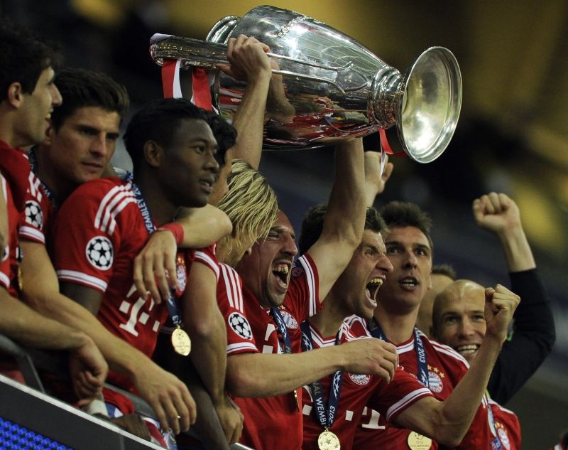 Champions League: Έτσι το σήκωσε η Μπάγερν (photos+video)