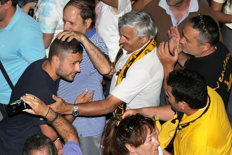 Εργοτέλης: «Έπεσε» το «Νίκος Καζαντζάκης» στην άφιξη (photos)