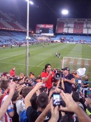 Ατλέτικο Μαδρίτης: Το «αντίο» του Φαλκάο στους οπαδούς (photos+video)