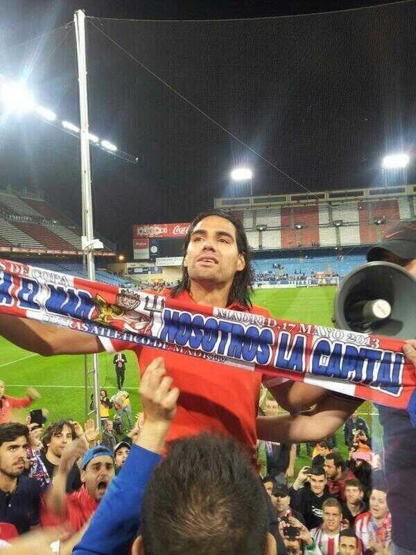 Ατλέτικο Μαδρίτης: Το «αντίο» του Φαλκάο στους οπαδούς (photos+video)