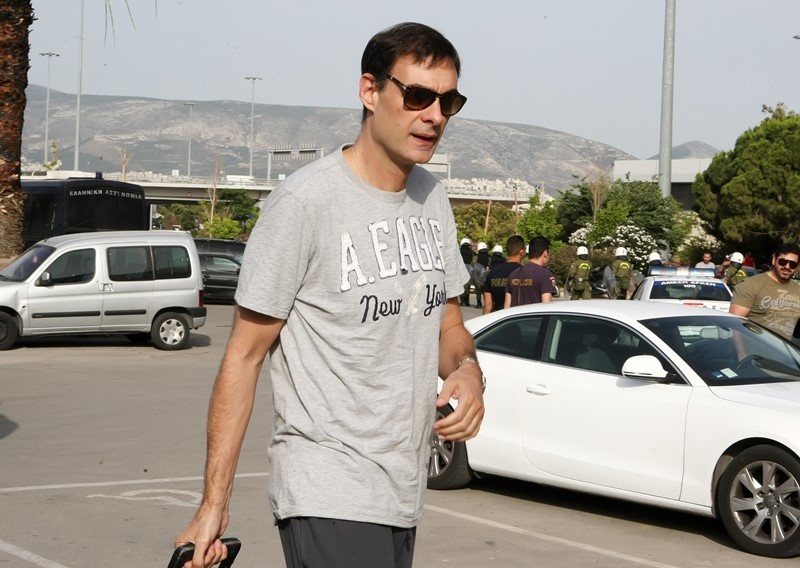 Ολυμπιακός: Η άφιξη στο ΣΕΦ (photos)