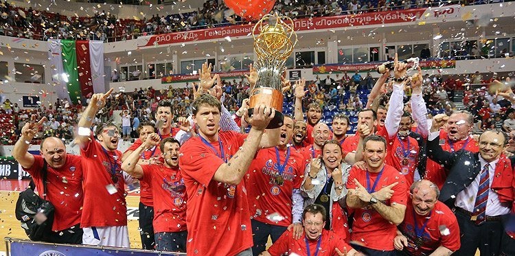 ΤΣΣΚΑ Μόσχας: Η νίκη τίτλου επί του Καλάθη και τα πανηγύρια (photos+videos)
