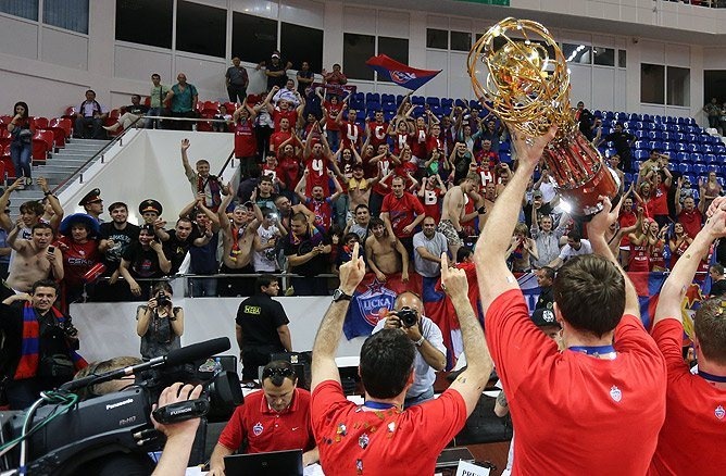 ΤΣΣΚΑ Μόσχας: Η νίκη τίτλου επί του Καλάθη και τα πανηγύρια (photos+videos)