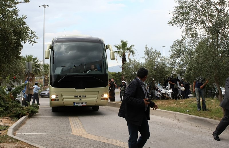 Παναθηναϊκός: Η άφιξη του Παναθηναϊκού στο ΣΕΦ (photos)