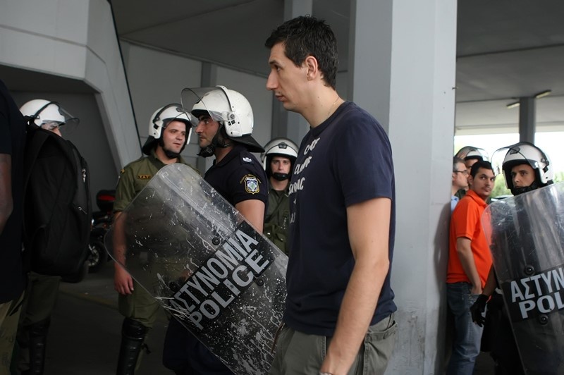 Παναθηναϊκός: Η άφιξη του Παναθηναϊκού στο ΣΕΦ (photos)