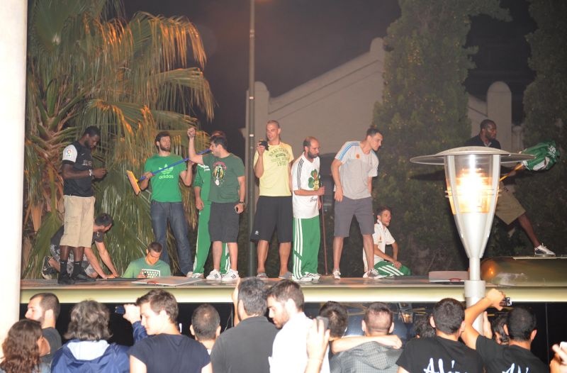 Σεισμός για τον πρωταθλητή Παναθηναϊκό στο Caravel (videos+photos)