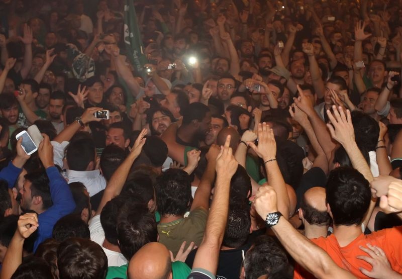 Σεισμός για τον πρωταθλητή Παναθηναϊκό στο Caravel (videos+photos)