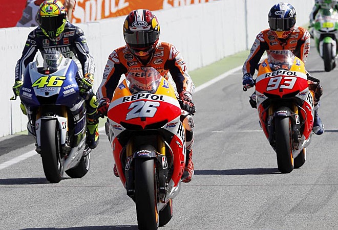 Moto GP: Τα κλικ των κατατακτήριων της Καταλονίας (photos)