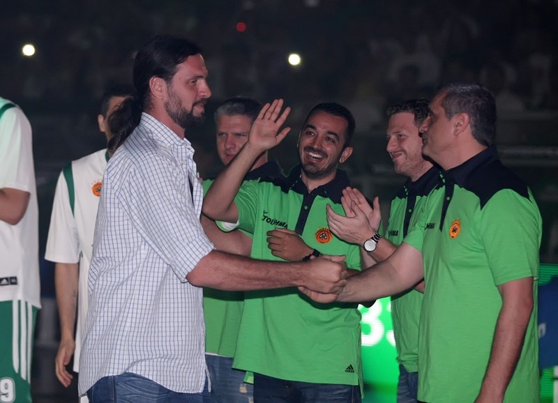 Παναθηναϊκός: «Πεδουλάκης οε οε οε» (photos)