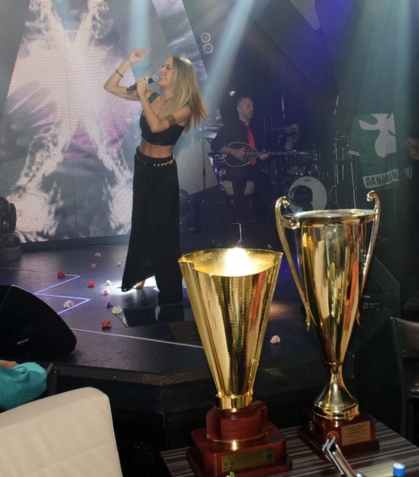 Παναθηναϊκός: Με τη σημαία η Αμαρυλλίς (videos+photos)