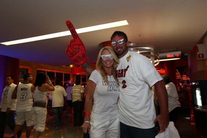 NBA: Έτσι το… έκαψαν στο Μαϊάμι για τους πρωταθλητές (photos)