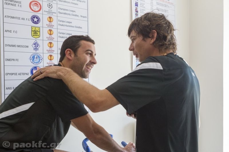 ΠΑΟΚ: Ξεκίνημα με Γκαρσία και εργομετρικά (photos+video)