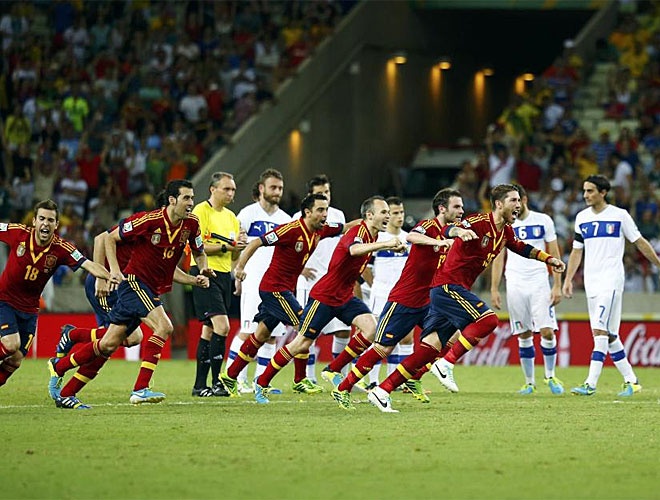 Confederations Cup: Ο συγκλονιστικός ημιτελικός Ισπανία – Ιταλία (photos+video)