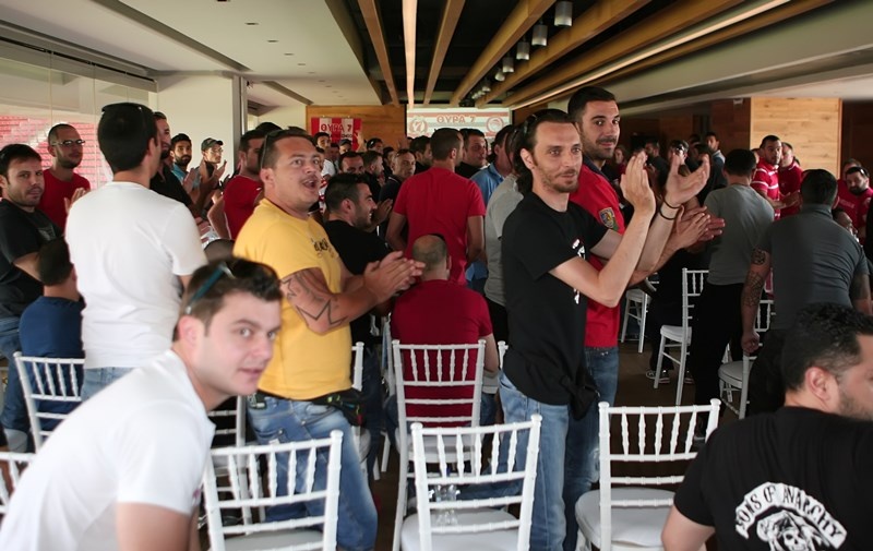 Ολυμπιακός: Τα κλικ από το συνέδριο της Θύρας 7 (photos)