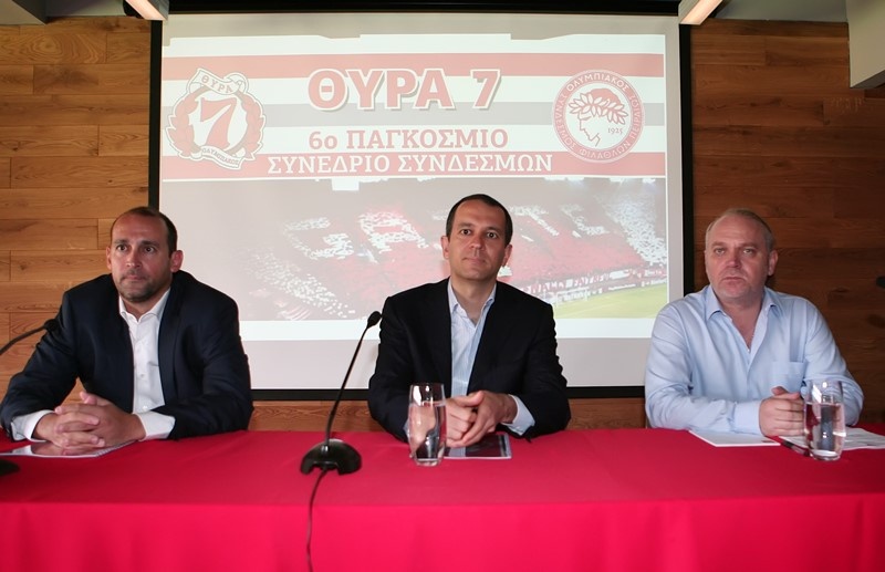 Ολυμπιακός: Τα κλικ από το συνέδριο της Θύρας 7 (photos)