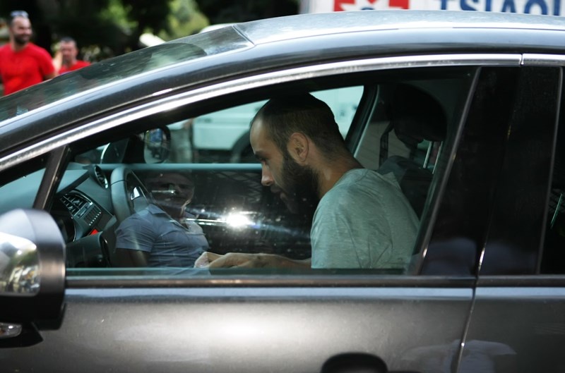 Ολυμπιακός: Η άφιξη του Σπανούλη (photos)