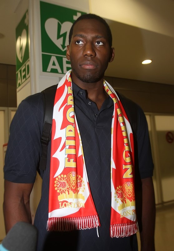 Ολυμπιακός: Η άφιξη του Ντάνστον (photos)