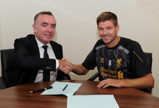 Λίβερπουλ: Ο Τζέραρντ και ο Ολυμπιακός (photos+videos)