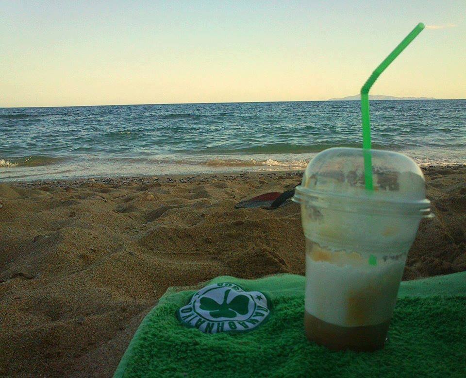 Παναθηναϊκός: Το… πράσινο μπάνιο (photo)