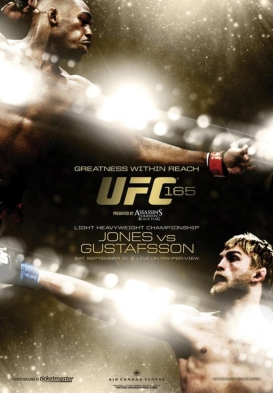 UFC 165: Επικό πόστερ