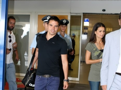 Ολυμπιακός: Στην Αθήνα ο Σαβιόλα (photos)