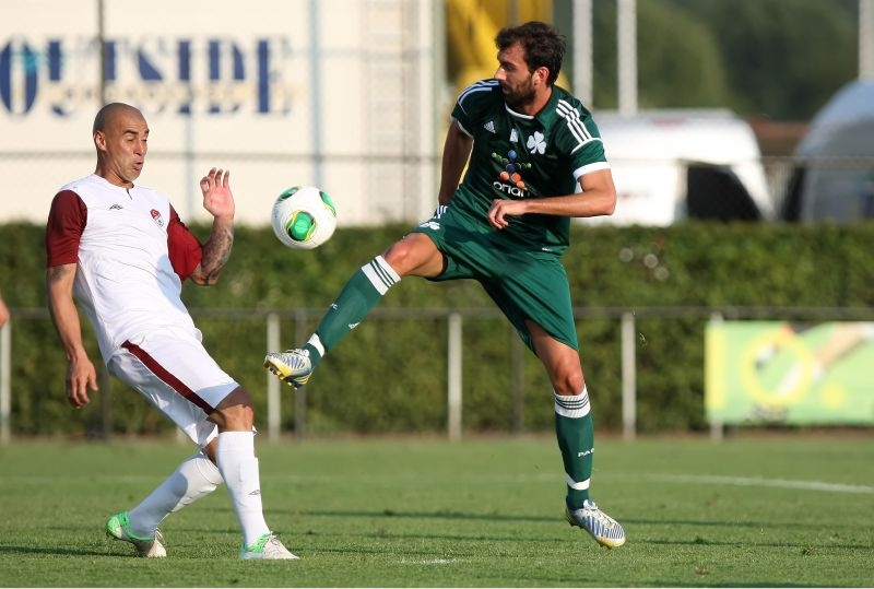 Βελτιωμένος ο Παναθηναϊκός στο 4-4 με την Ελαζίγκσπορ (photos)