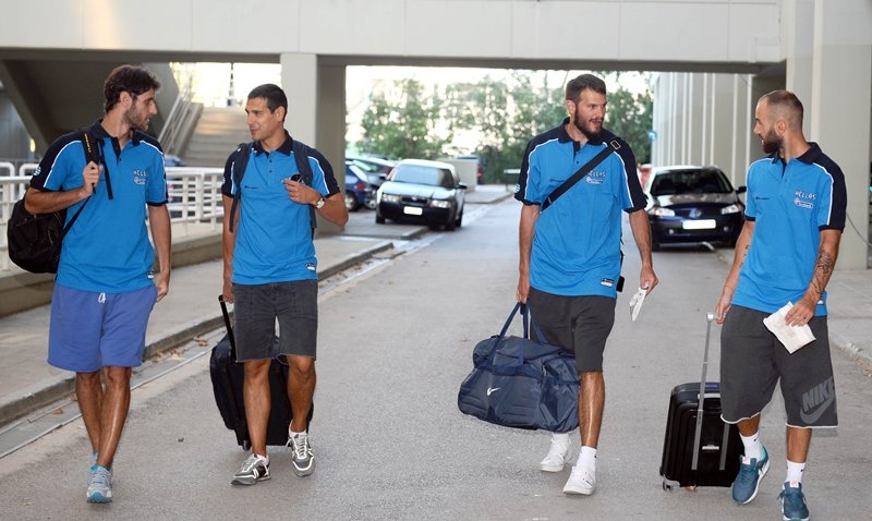 Εθνική Ελλάδας: Αναχώρησε για Καρπενήσι (photos)