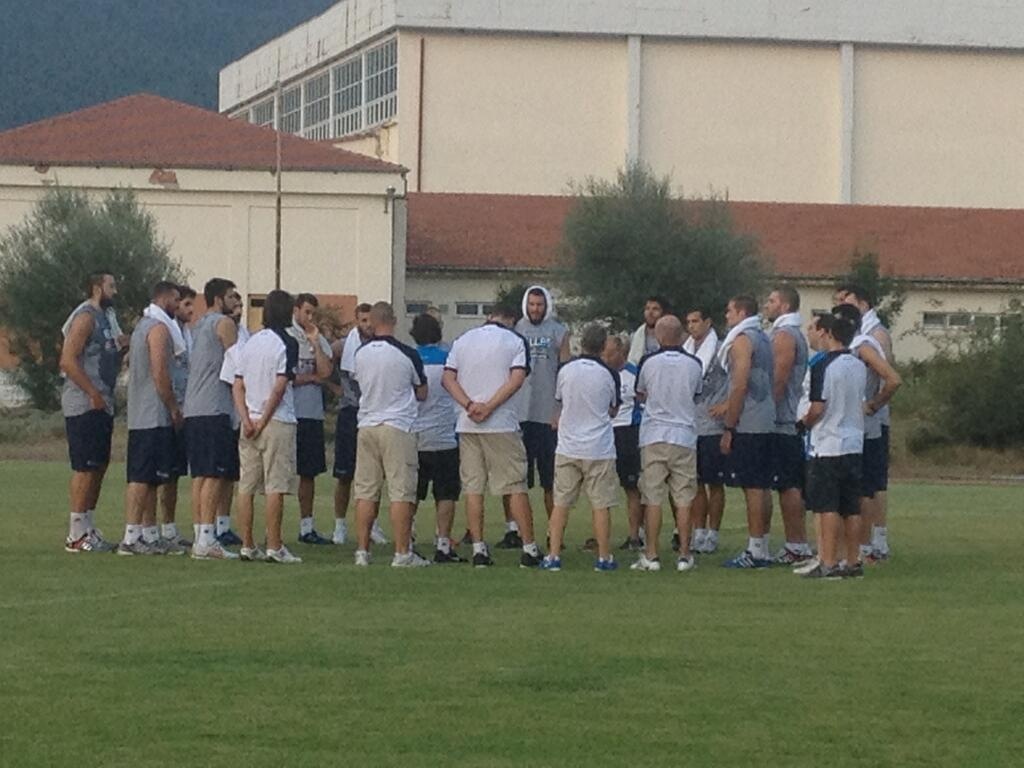 Εθνική Μπάσκετ Ανδρών: Οι πρώτες εικόνες από το Καρπενήσι (photos+video)