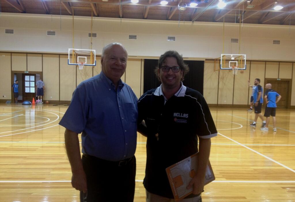 Εθνική Μπάσκετ Ανδρών: Η επίσκεψη του Βασιλακόπουλου στο Καρπενήσι (photos)