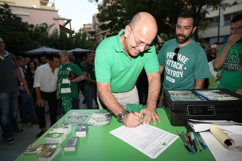 Παναθηναϊκός: Μέλος στον Ερασιτέχνη ο Αλαφούζος (photos)